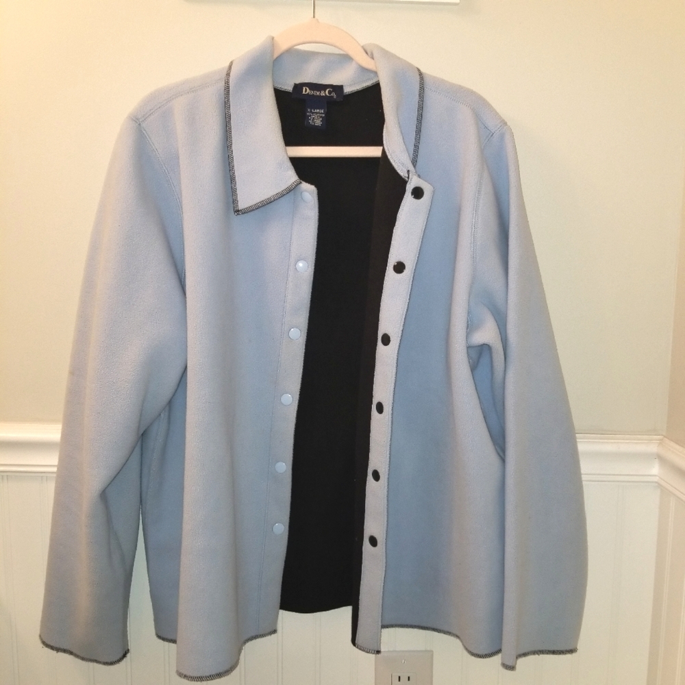 Denim & Co soft blazer jacket